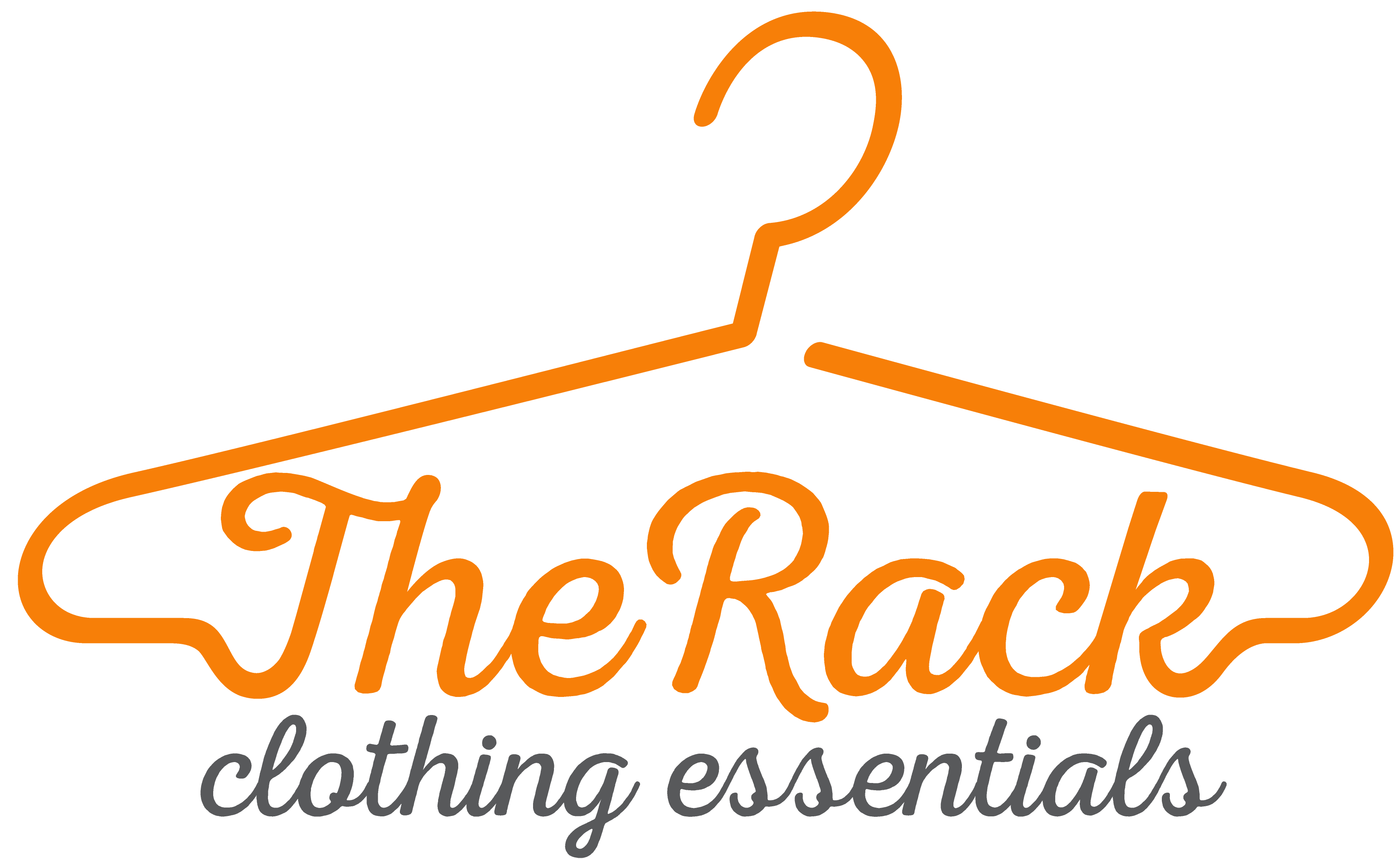 The Rack Clothing Essentials logo