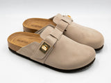 The Sandstone Gold-Accent Clog