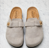 The Sandstone Gold-Accent Clog