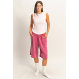 French Terry Bermuda Shorts