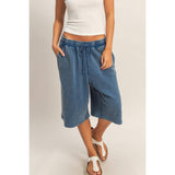 French Terry Bermuda Shorts