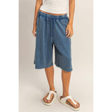 French Terry Bermuda Shorts