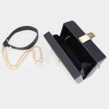 Rainbow Colored Pencil Box Clutch Bag