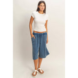 French Terry Bermuda Shorts
