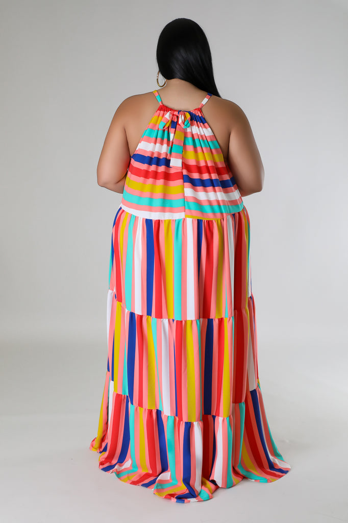 Color Me Bright Dress - Plus Size