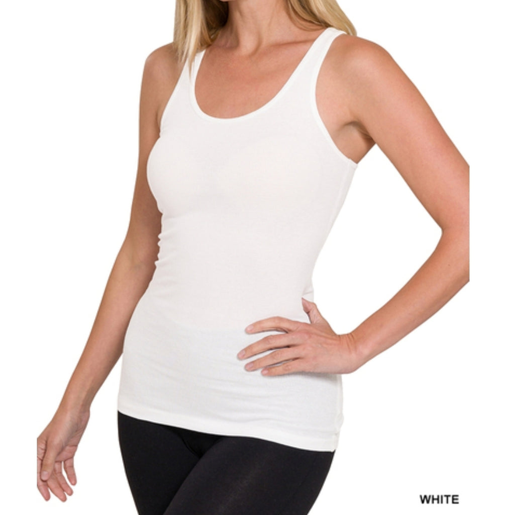 Race Back Rib Tank Ribbed Racerback Tank T-shirt – The Rack Clothing Essentials