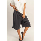 French Terry Bermuda Shorts