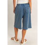 French Terry Bermuda Shorts
