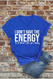 Short Sleeve V Neck T-Shirt
