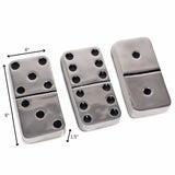 Domino Decorative Dominoes - Set of 3