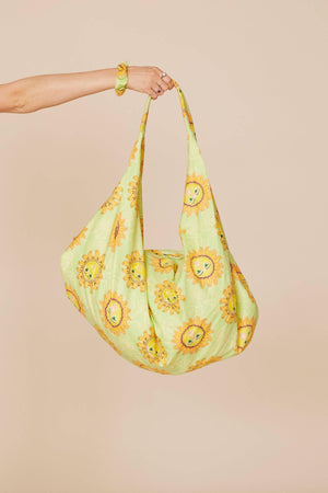 Printed Banana Shoulder Bag