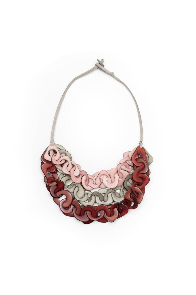 Vero Necklace - Pink Combo